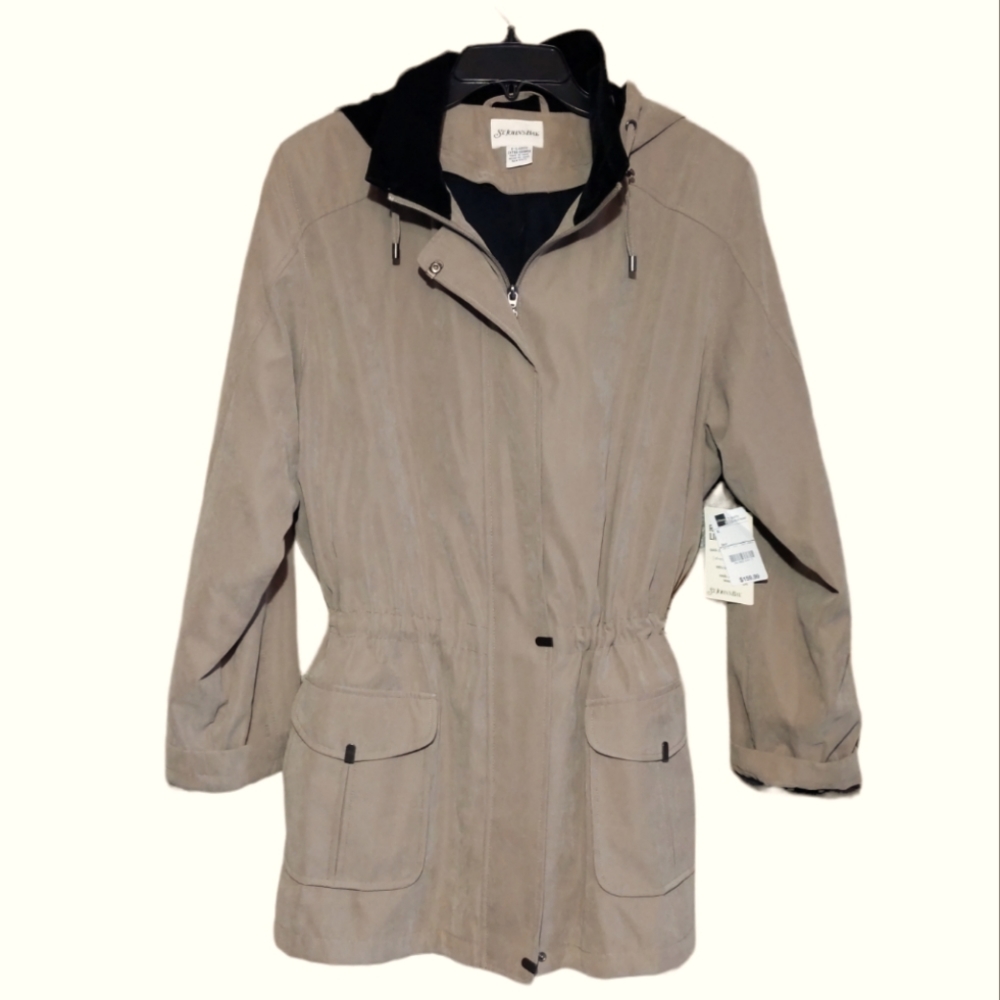 St. John's Bay coat with removable liner